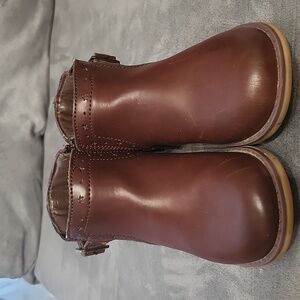 Toddler Stride Rite brown boots sz 8